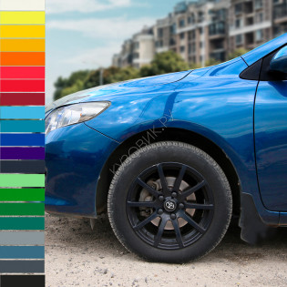 Крыло переднее левое в цвет кузова Toyota Corolla E150 (2010-2013) рестайлинг без отверстия под повторитель